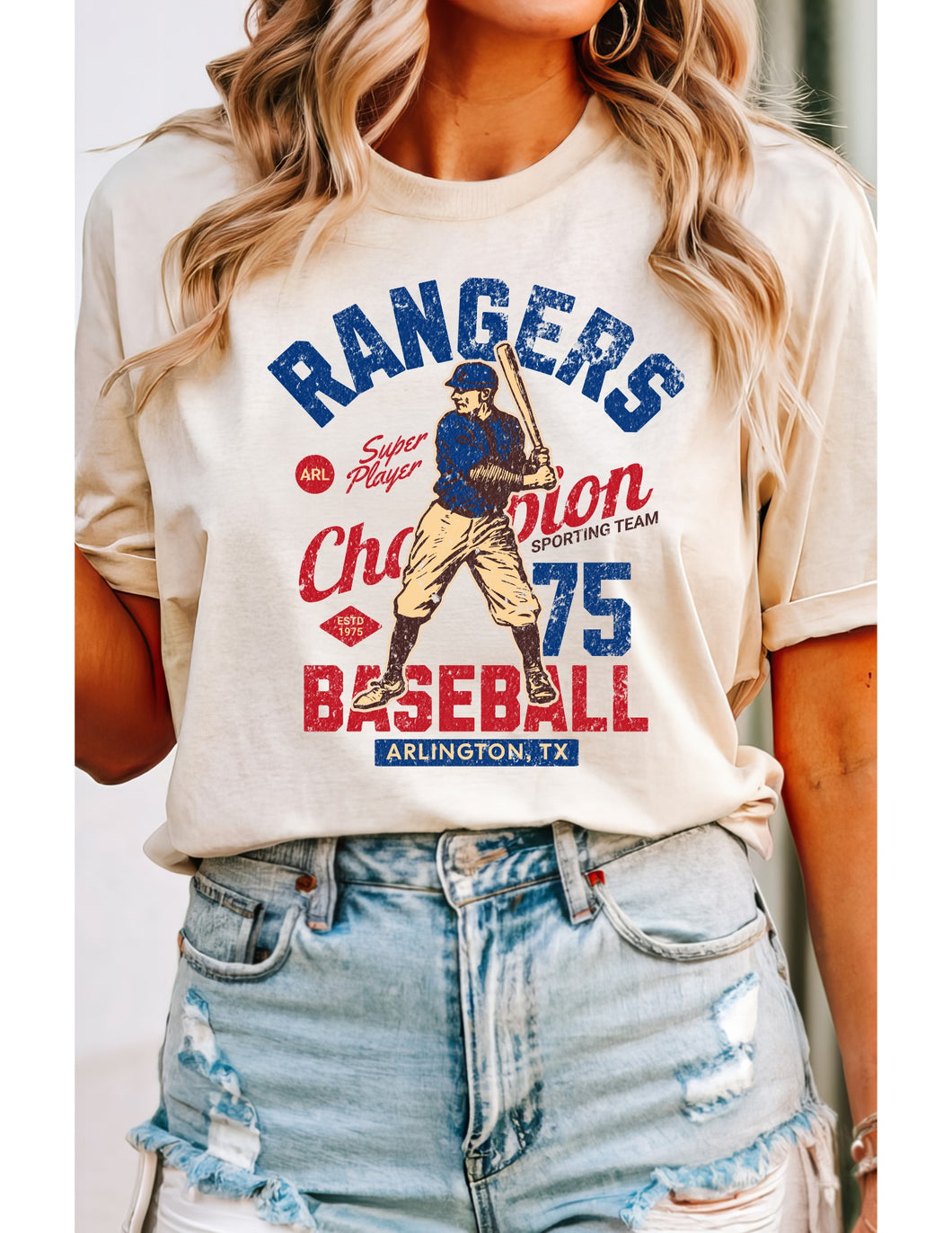 RANGERS COMFORT COLOR TEE 2.0